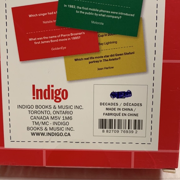 Decades Quiz 80’s 90’s 00’s by Indigo - Factory-Sealed - Picture 3 of 9